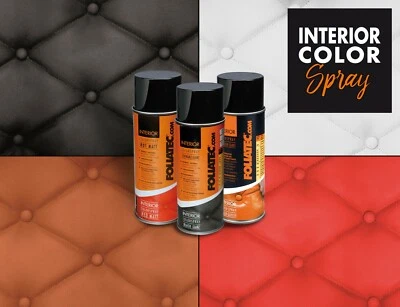 FOLIATEC Interior Color Spray 400ml Leder-Farbe Innenraum Sitze Kunststoff Lack - Bild 1 von 4