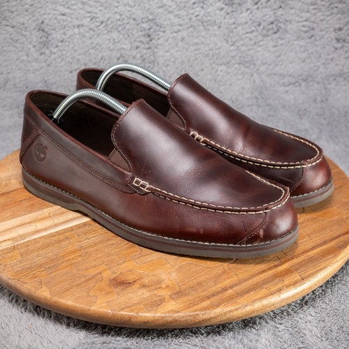 Mocassino slip on TIMBERLAND Bluffton Ortholite marrone da uomo taglia 10 5
