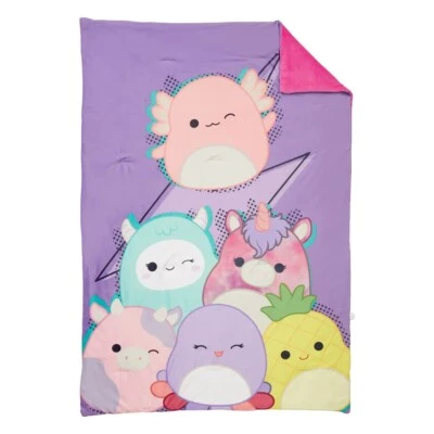 NEW Squishmallows Snuggle Throw Blanket, Assorted Designs 50”x70” Soft 1773734 - Image 1 of 2