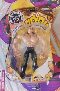 2007 WWF WWE Jakks Shawn Michaels Flex'ems Wrestling Figur - Bild 1 von 18