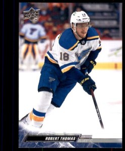 2022-23 UD Series 2 Base #410 Robert Thomas - St. Louis Blues