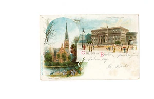 Ansichtskarte Litho Berlin verschiedene Ansichen AK /17 - Bild 1 von 1