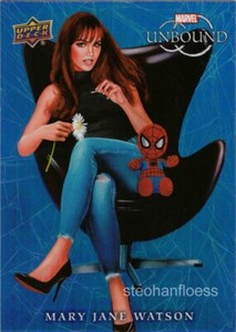 2022 Upper Deck Marvel Unbound #70 Mary Jane Watson Rainbow Foil Fred Ian LeRoy