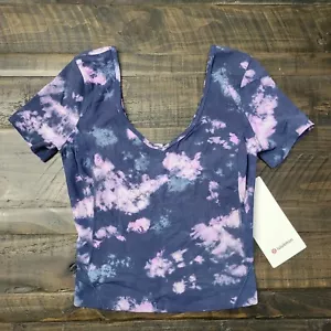 Lululemon Align Tee Tye Dye 2 - Picture 1 of 5