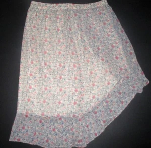 MADEWELL Silk Floral Print Skirt-Size 2 - Picture 1 of 5