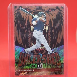 2022 Panini Donruss - Unleashed Rapture #UL-9 Rafael Devers - Picture 1 of 2