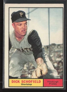 1961 Topps #453 Dick Schofield - Foto 1 di 2