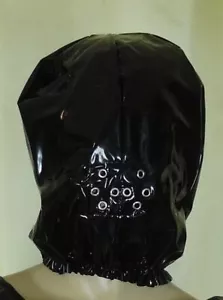 Vollmaske Gesichtsschutz Maske PVC black Neu Diargh - Bild 1 von 1