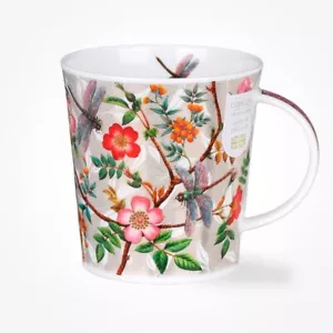 Brand New Dunoon Lomond Kensho Dragonfly Fine Bone China Mugs Made in the UK - Picture 1 of 2