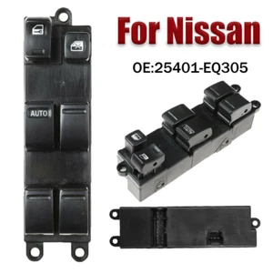Interruptor de control de ventana de coche ABS 25401-EQ305 para Nissan X-Trail 2002-2007 - Imagen 1 de 6