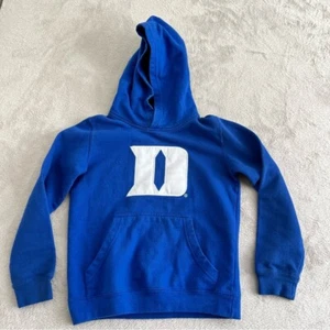 Duke University Gen 2 Pullover Hoodie Kids Boys Unisex Small Casual Royal Blue - Picture 1 of 9