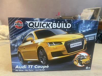 Rarissimo kit Airfix Quick Build Audi TT nuovo in box da collezione - Immagine 1 di 4