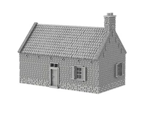 HOUGOUMONT HOUSE - 3D PRINTED Décor Wargame Terrain Napoleon - Picture 1 of 5