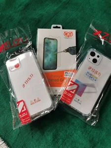 IPHONE 13 - CLEAR ARMOUR CASE + CLEAR SMOOTH CASE + SCREEN PROTECTOR - Picture 1 of 1