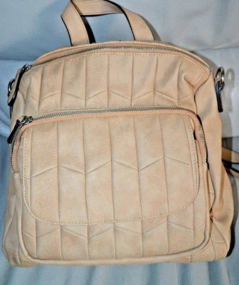 Betty Barclay Women's Backpack Bag in Tan - Image 1 of 4