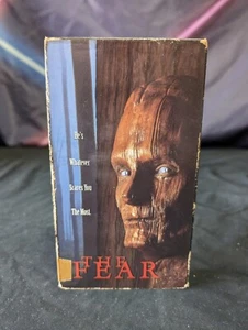 The Fear (1994) VHS, A-Pix Entertainment, CULT HORROR PSYCHOLOGICAL RAP HTF RARE - Imagen 1 de 5