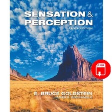 ⚡️ Sensation and Perception 10th Edition 📘