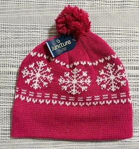 Juncture Pink Winter Beanie - Picture 1 of 3