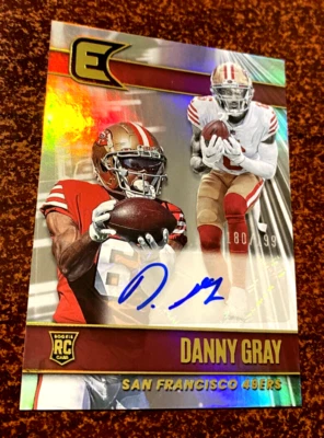 2022 Chronicles Essentials Autographs DANNY GRAY Auto #d /199 SP SAN FRAN 49'ERS - Image 1 of 2