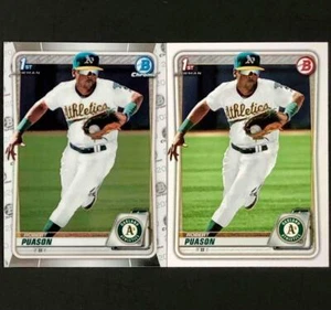 2020 Bowman Prospect 1st Robert Puason RC Chrome BCP-145 Paper BP-145 rookie Lot - Picture 1 of 2