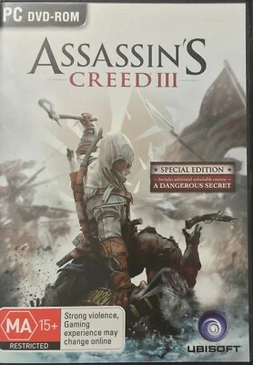 Assassins Creed 3 Special Edition PC Ubisoft Very Rare Serial Free Postage - Image 1 of 4