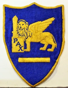 NATO ALLIED FORCES SOUTH (Naval) Large Full Color Insignia Badge Patch - Picture 1 of 2