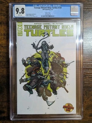 Teenage Mutant Ninja Turtles #139 IDW Publishing 4/23 Variant Cover CGC 9.8 NM - Image 1 of 2