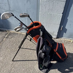 King Cobra Jr 6 Golf Club Set Bag Fairway Wood Hybrid Putter Irons LH Ages 9-12 - Picture 1 of 10