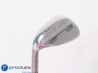 New! Left Handed Mizuno T22 Chrome D-Grind 56*(10*) Wedge -Elevate X-Flex 447609 - Image 1 of 4