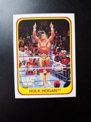 Rare Hulk Hogan 1991 Merlin Card 36 WWE WWF WCW Wrestling - German Version - Image 1 of 2
