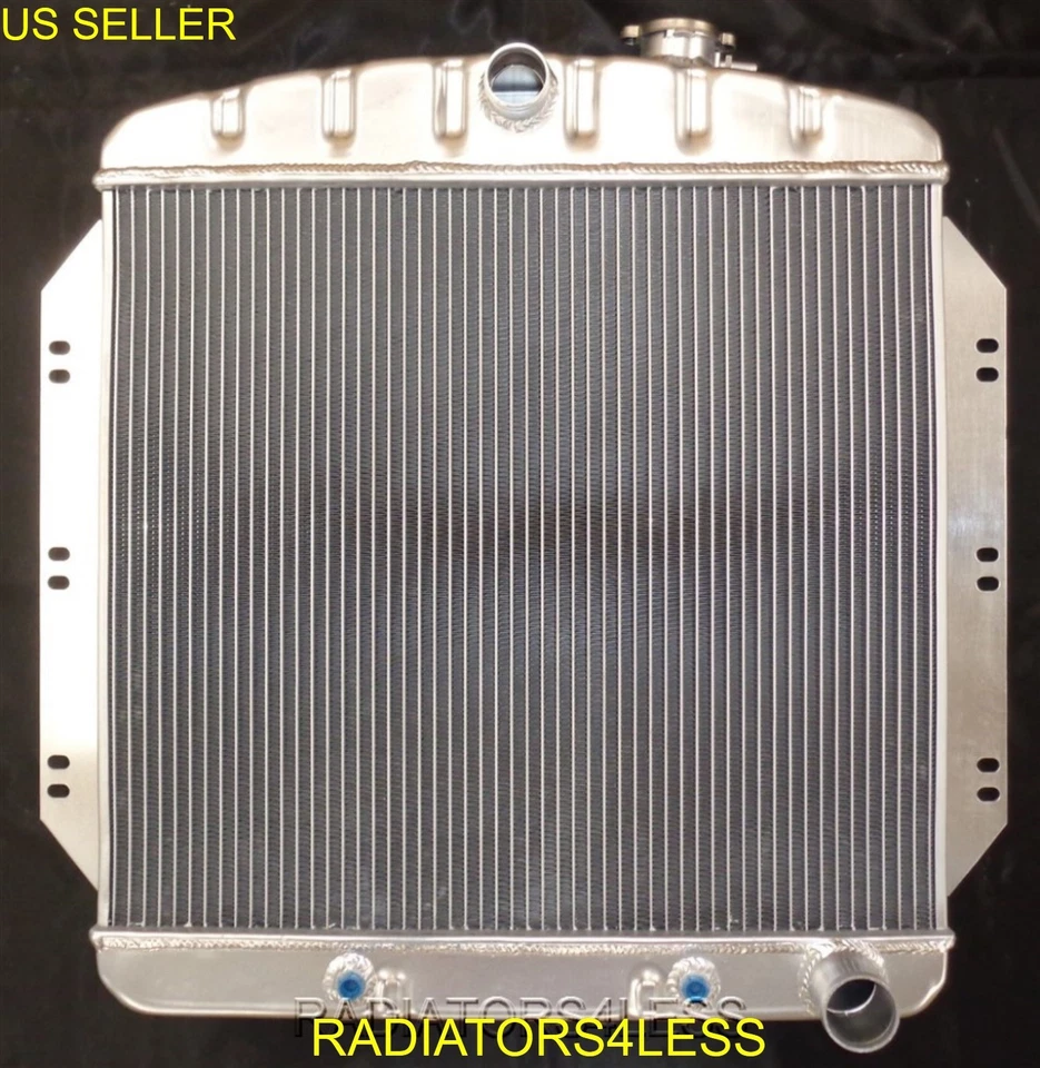 NUEVO RADIADOR DE ALUMINIO DE 3 FILAS 60 61 62 CAMIONETA CHEVY C10 C20 C30 PANEL PICKUP Foto 1 de 2