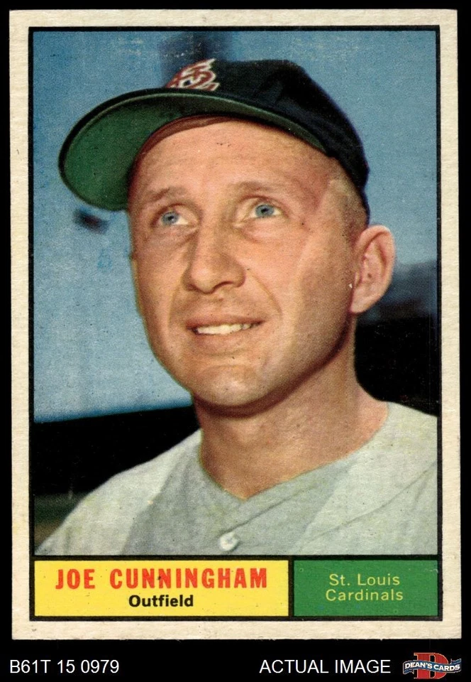 1961 Topps #520 Joe Cunningham Cardinals 6.5 - EX/MT+ - Image 1 of 1