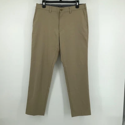 Pantalones de golf Ben Hogan Performance para hombre 32x30 marrón tostado pierna recta RN37763 Foto 1 de 4