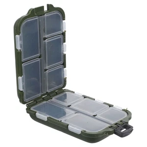 Caja de accesorios de pesca de 10 rejillas piezas de señuelo pequeño equipo organizador de herramientas - Imagen 1 de 12