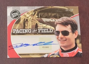 2011 Press Pass Legends JEFF GORDON PACING THE FIELD ON CARD AUTO SSP /50 - Picture 1 of 3