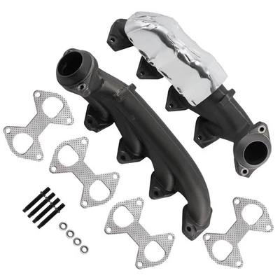 Pair Exhaust Manifold W/Gasket For Ford Expedition/F-150 2005-2012 674-695 5.4L Foto 1 de 4