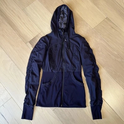 Chaqueta con Capucha Lululemon Dance Studio Reversible Púrpura para Mujer 8 Foto 1 de 4