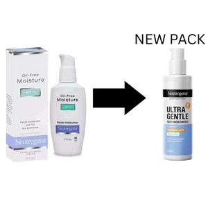 3 x Neutrogena Oil Free Face Moisture SPF 15 For Normal To Oily Skin 100ml New - Picture 1 of 14