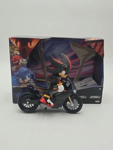 JAKKS Pacific - Sonic the Hedgehog 3 (Movie) - SHADOW + MOTORCYCLE DAMAGED BOX - Picture 1 of 5