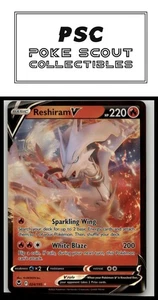 SWSH12: Silver Tempest #024/195 Reshiram V - Picture 1 of 2