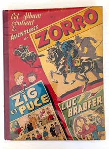 Reliure du journal ZORRO N°2 album de 1947 Luc Bradefer etc... - Picture 1 of 10