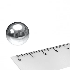 20x GRANDE SFERA MAGNETE AL NEODIMIO, Ø 19 mm, N38, CROMATO, ULTRA FORTE, MOLTO GRANDE - Foto 1 di 1