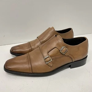 Zapatos Mocasines To Boot New York Heathrow Doble Correa Monje Tostado 10 Adam Derrick - Imagen 1 de 10