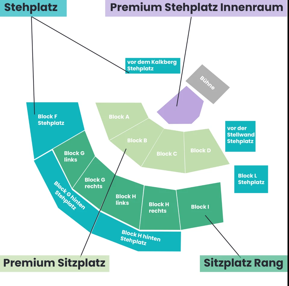 Peter Maffay Bad Segeberg Sa. 16.05.25 Front of Stage Stehplätze - Bild 1 von 1