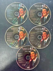"Speaking My Mind" Audiobook by Ronald Reagan - 5 CD Box Set - Bild 1 von 4