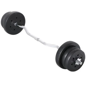 25kg Langhantel-Set Curlset SZ-Stange mit 6 Scheiben SZ-Hantelset Langhantel - Bild 1 von 12