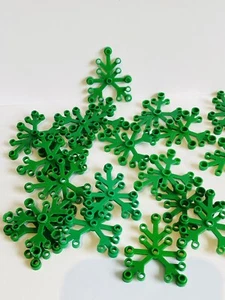 Vintage LEGO 2417 Green Plant Leave 6 x 5 6076 6079 6082 6278 6066 lot x 20 - Picture 1 of 3
