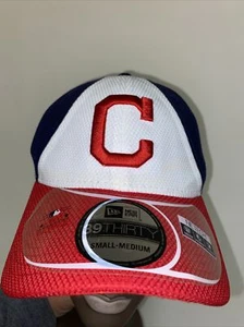 CLEVELAND INDIANS Hat Cap Fitted NEW ERA Adult S/MEDIUM NEW W/TAGS 39/30 Tribe - Picture 1 of 8