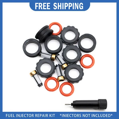 Комплект уплотнений для ремонта топливной форсунки V4 для 2003 Mitsubishi Outlander 2,4 л FJ941 - Изображение 1 из 4