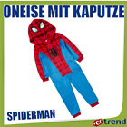 Marvel Spiderman Kombi, Anzug Onesie mit Kapuze Größe 140